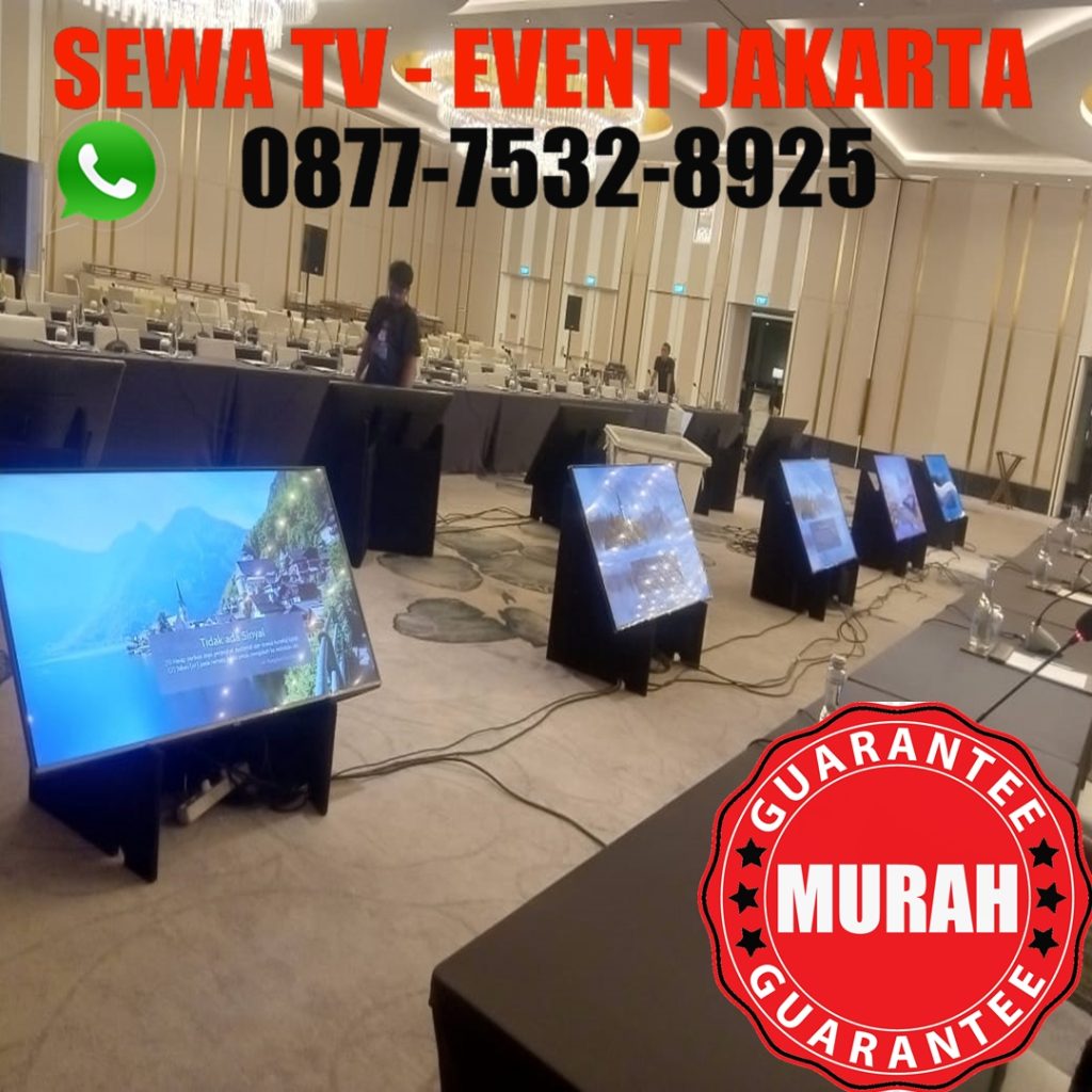 Harga Sewa TV Jakarta dengan Ukuran 55 inch, LED 50 inch, Touchscreen, Smart TV