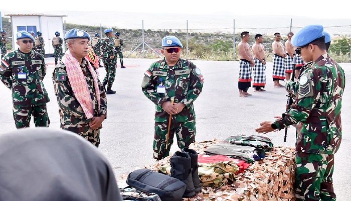 Deputy Force Commander Unifil Kunjungi Satgas FHQSU XXVI-O1: Menguatkan Kerjasama dan Kesiapan