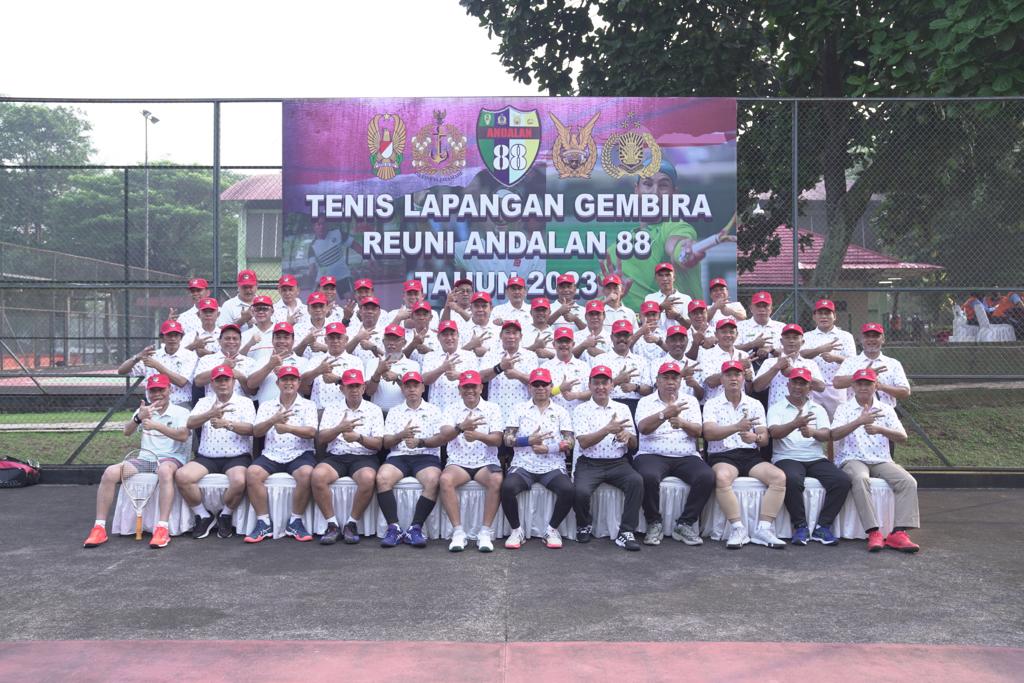 Panglima TNI Laksamana TNI Yudo Margono, S.E., M.M., menggelar acara Reuni 35 Tahun Andalan 88
