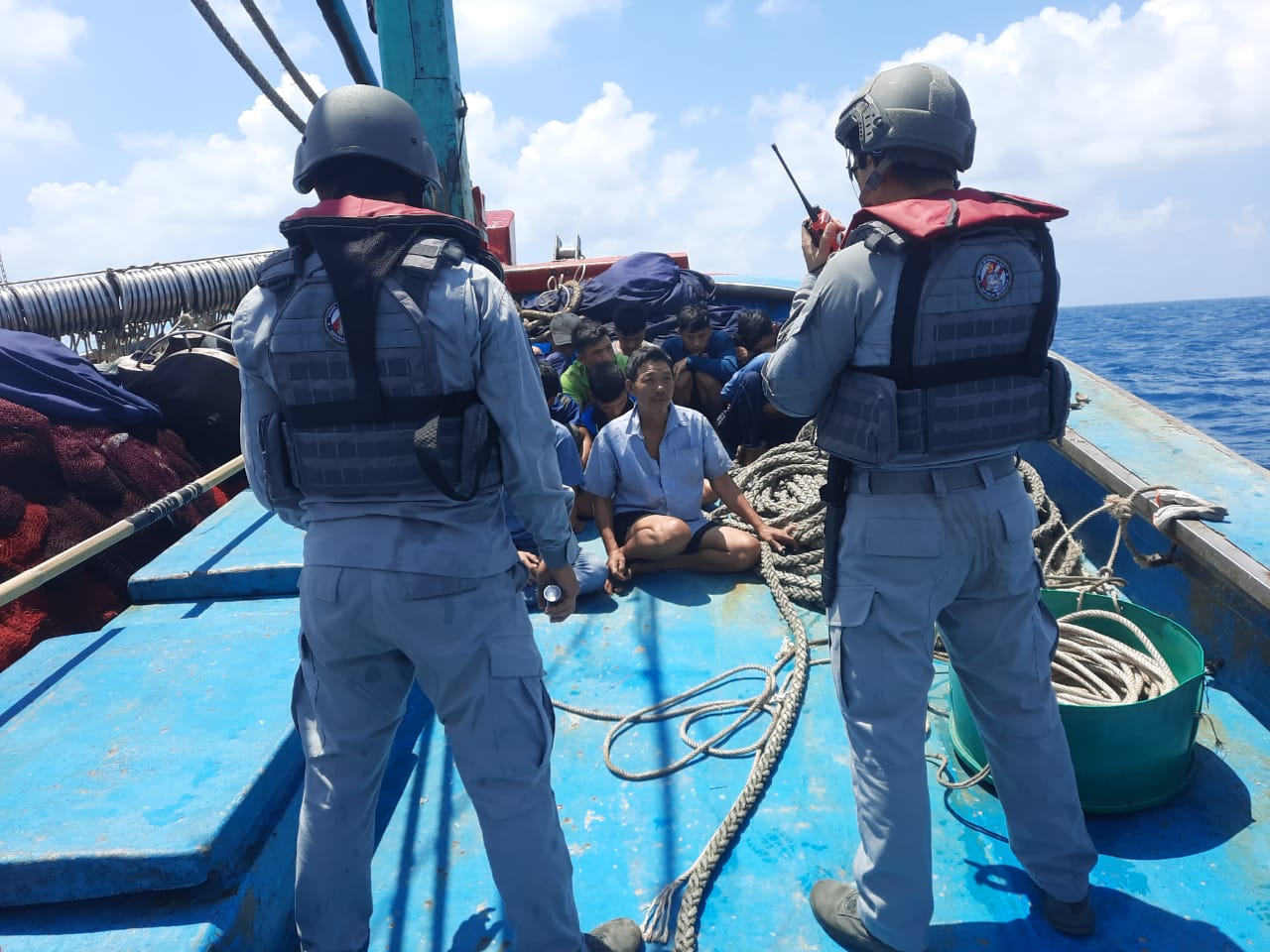 Bakamla RI Tangkap Kapal Vietnam Curi Ikan di Laut Natuna Utara