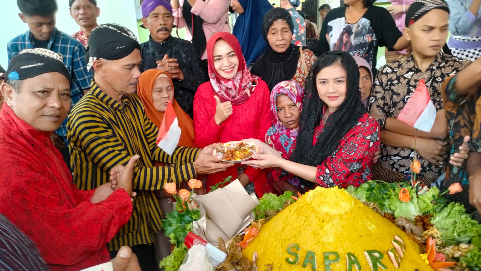 Vita Ervina, Anggota Komisi IV DPR RI fraksi PDI Perjuangan Dapil Jawa Tengah VI Meriahkan Pagelaran Tradisi Saparan